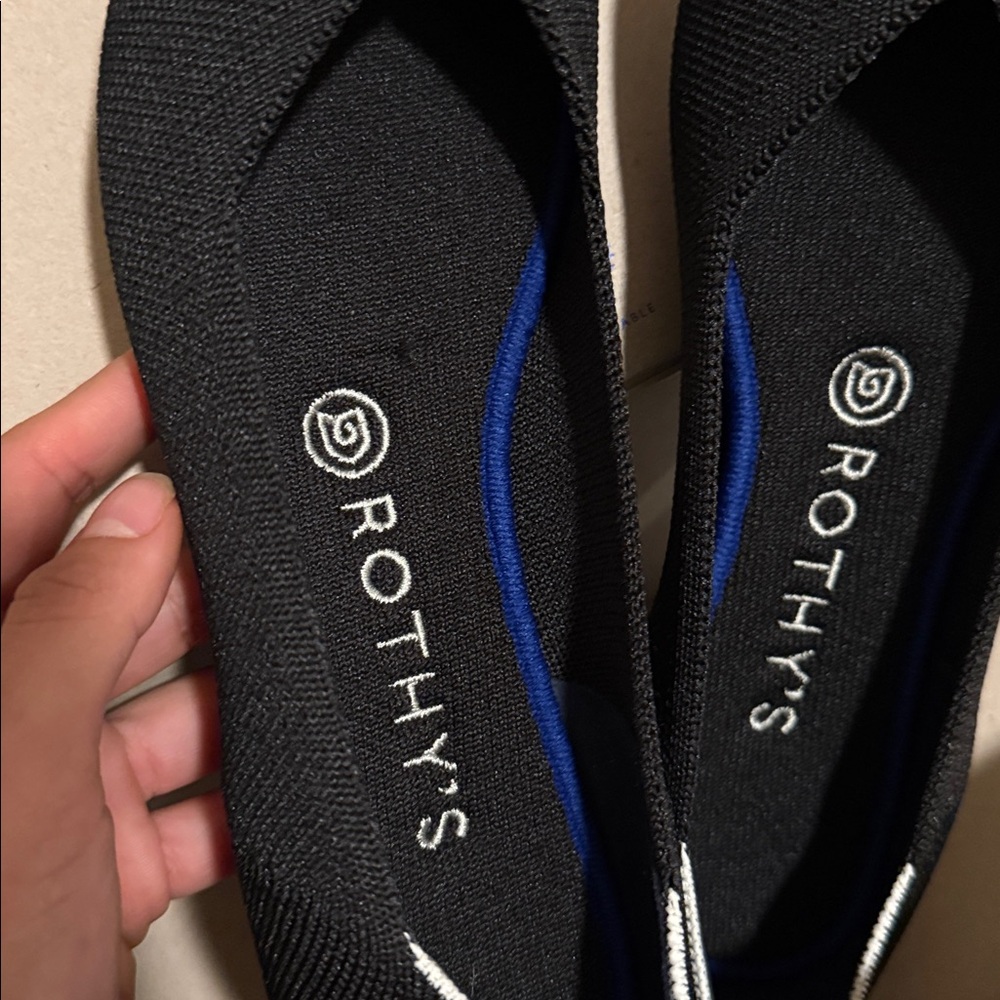 NWT Rothy’s Black Solid Round Toe NWT - image 3